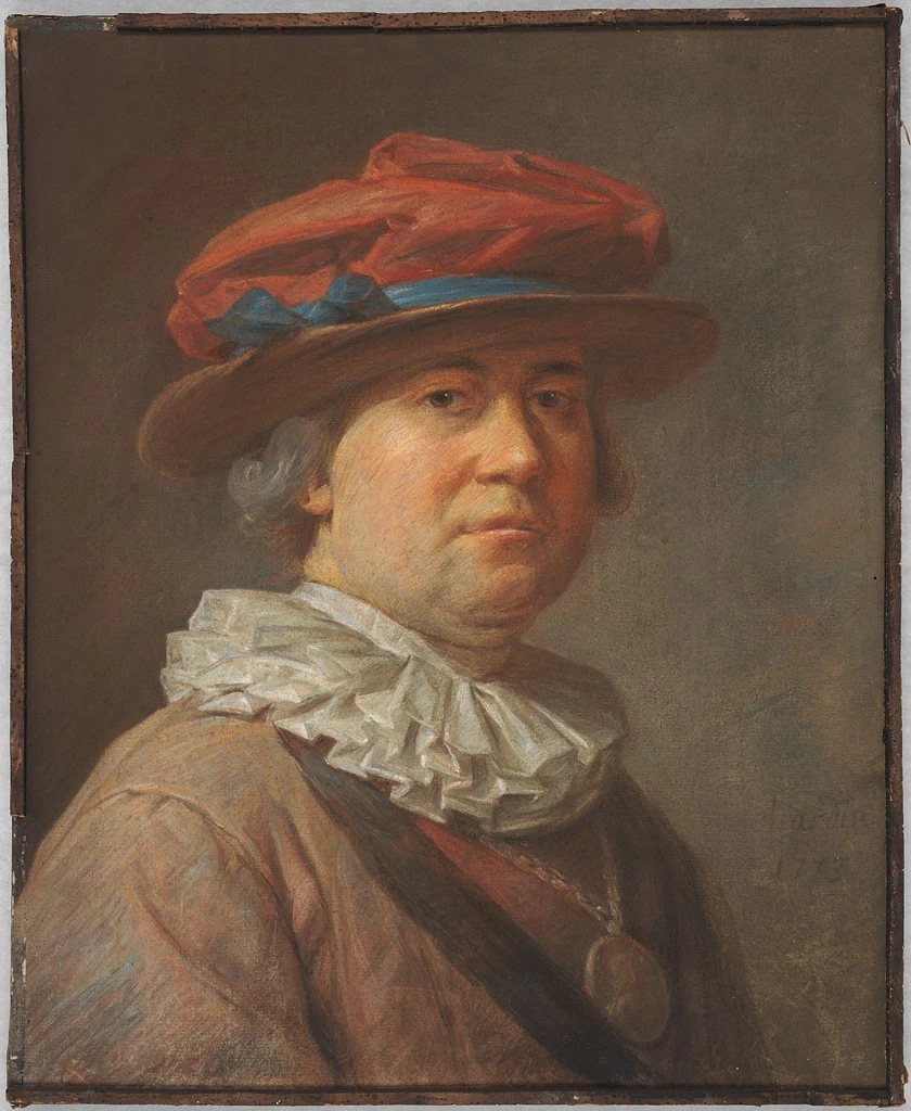 Jean Siméon Chardin - 123, Ritratto di un uomo, Fogg Art Museum